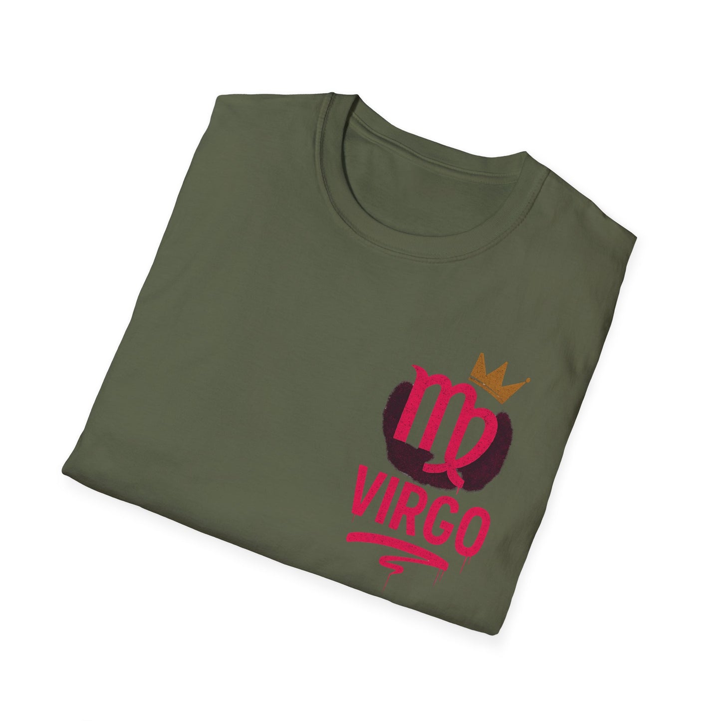 Virgo Zodiac Sign Unisex Softstyle T-Shirt