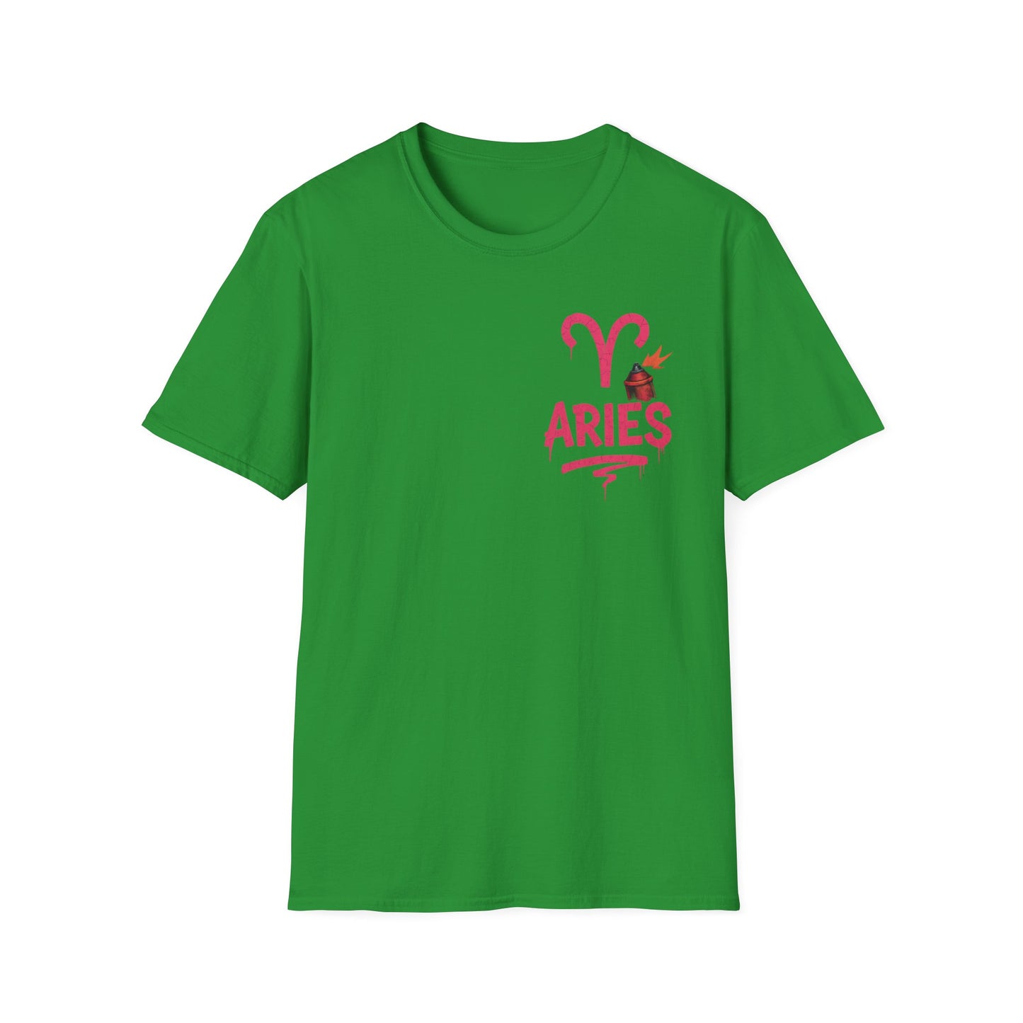 Aries Zodiac Sign Unisex Softstyle T-Shirt