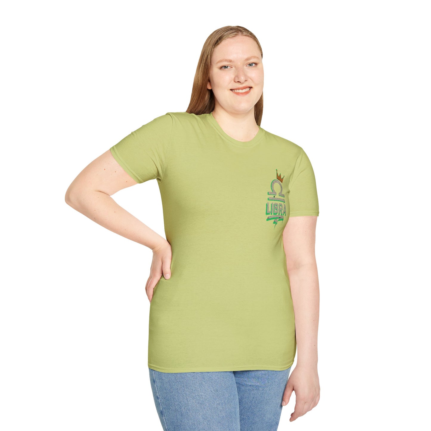 Libra Zodiac Sign Unisex Softstyle T-Shirt