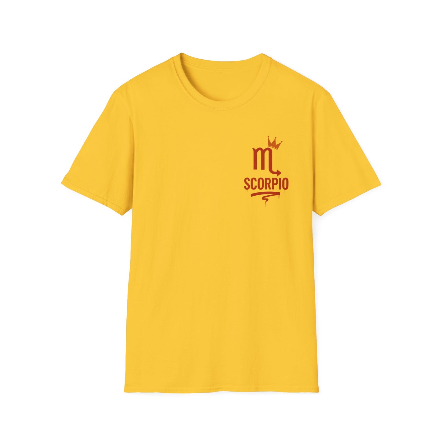 Scorpio Zodiac Sign Unisex Softstyle T-Shirt