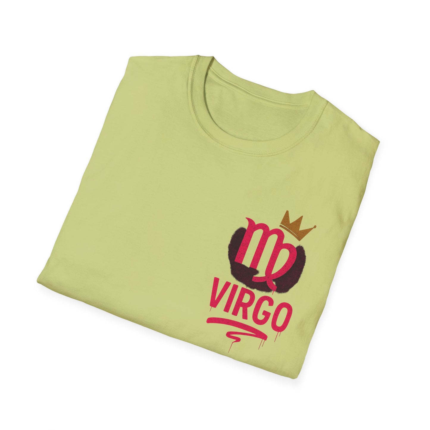 Virgo Zodiac Sign Unisex Softstyle T-Shirt