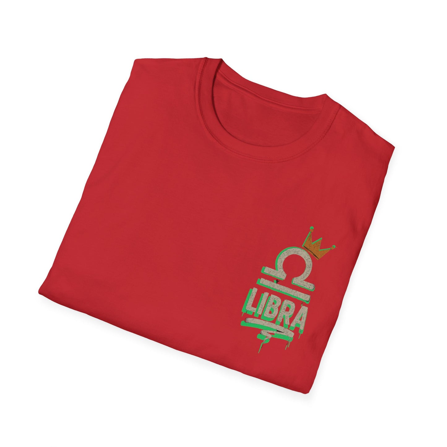 Libra Zodiac Sign Unisex Softstyle T-Shirt