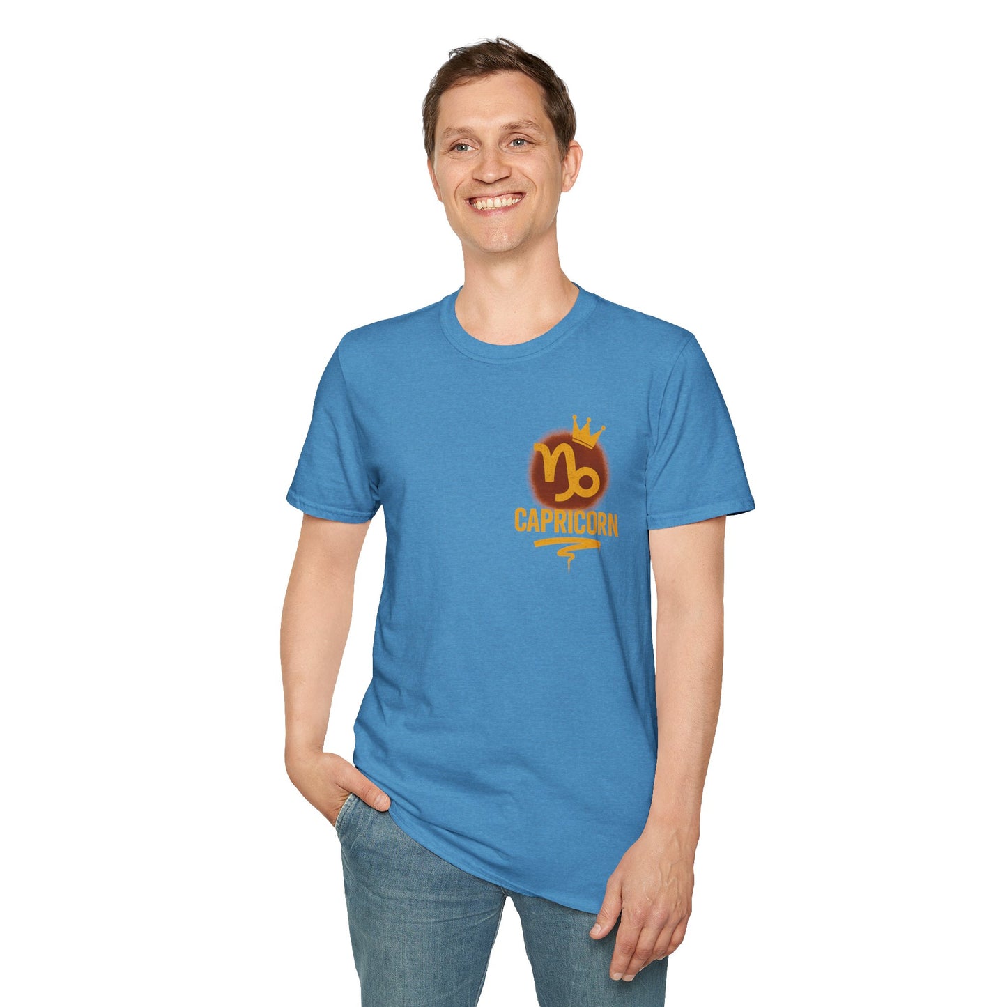 Capricorn Zodiac Sign Unisex Softstyle T-Shirt