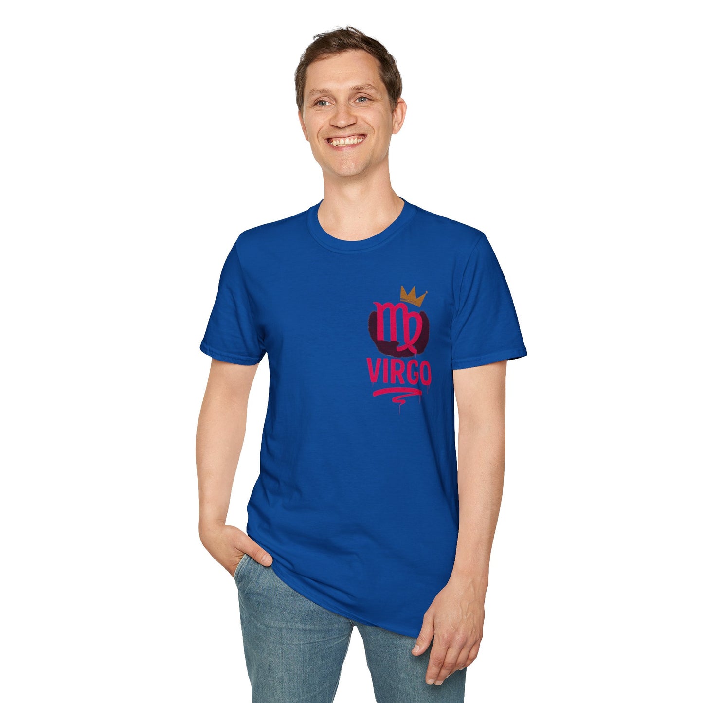 Virgo Zodiac Sign Unisex Softstyle T-Shirt