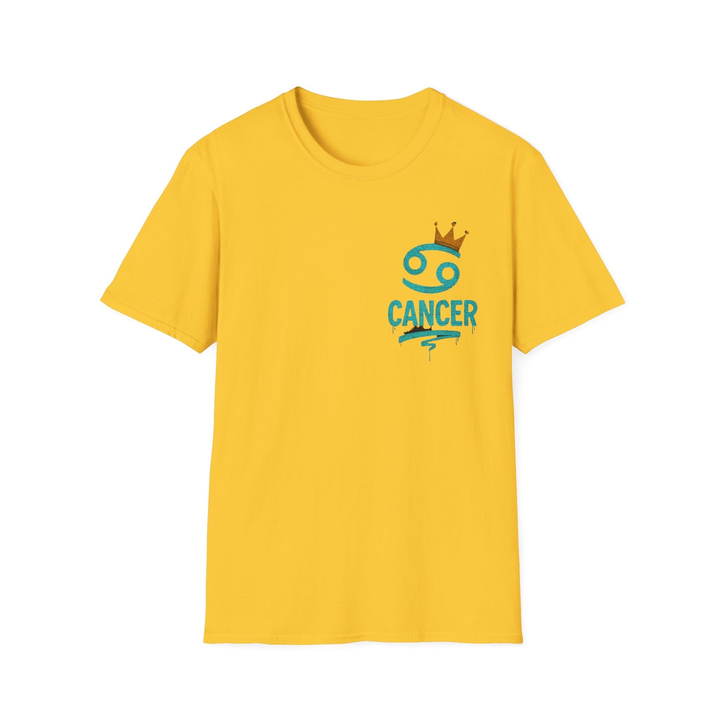 Cancer Zodiac Sign Unisex Softstyle T-Shirt