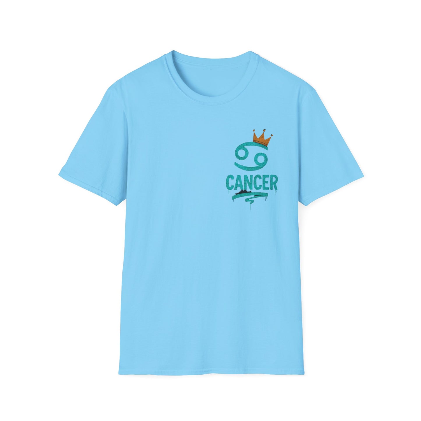 Cancer Zodiac Sign Unisex Softstyle T-Shirt