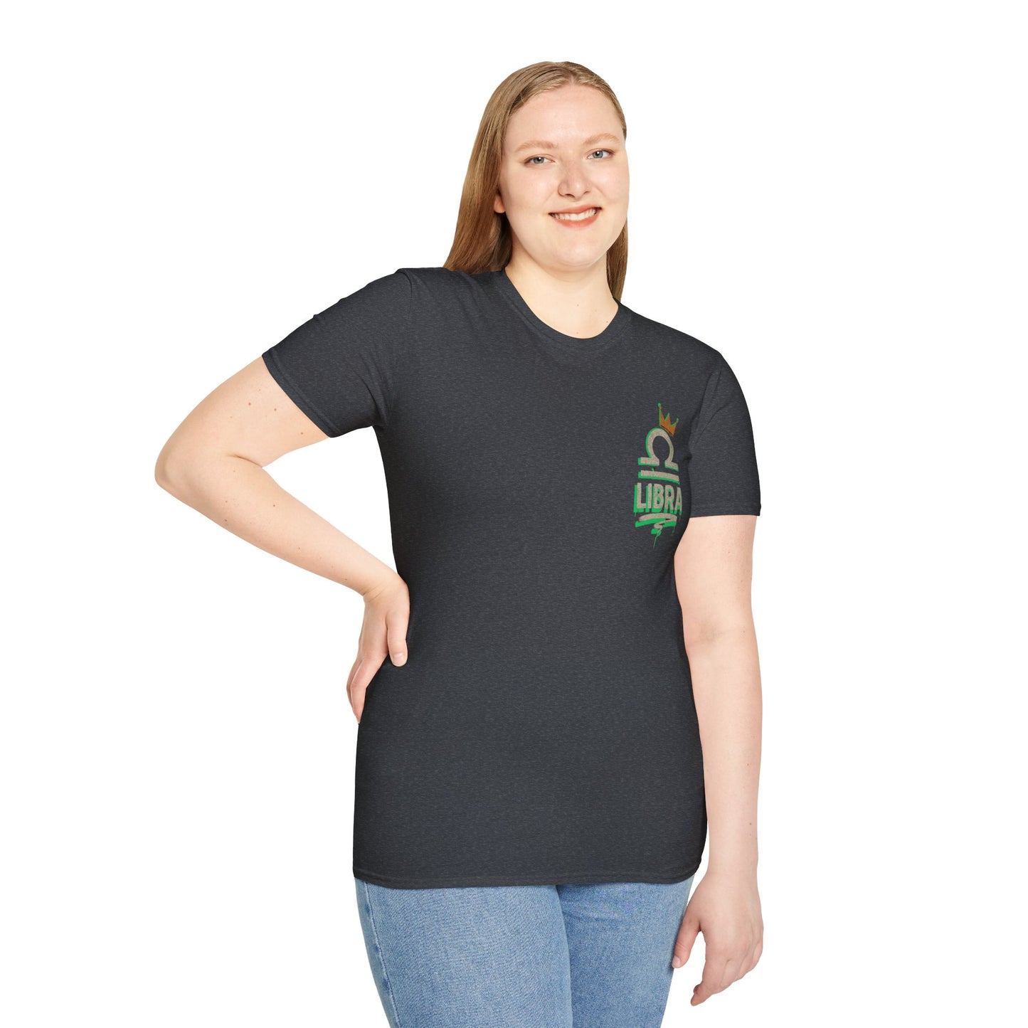 Libra Zodiac Sign Unisex Softstyle T-Shirt