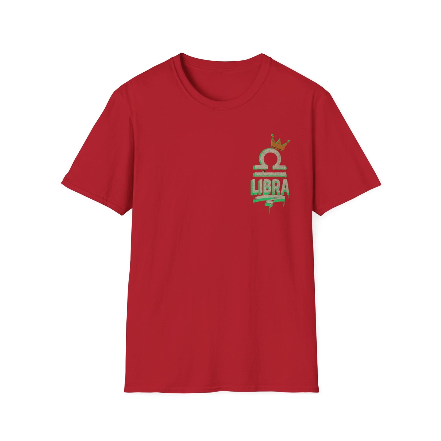 Libra Zodiac Sign Unisex Softstyle T-Shirt