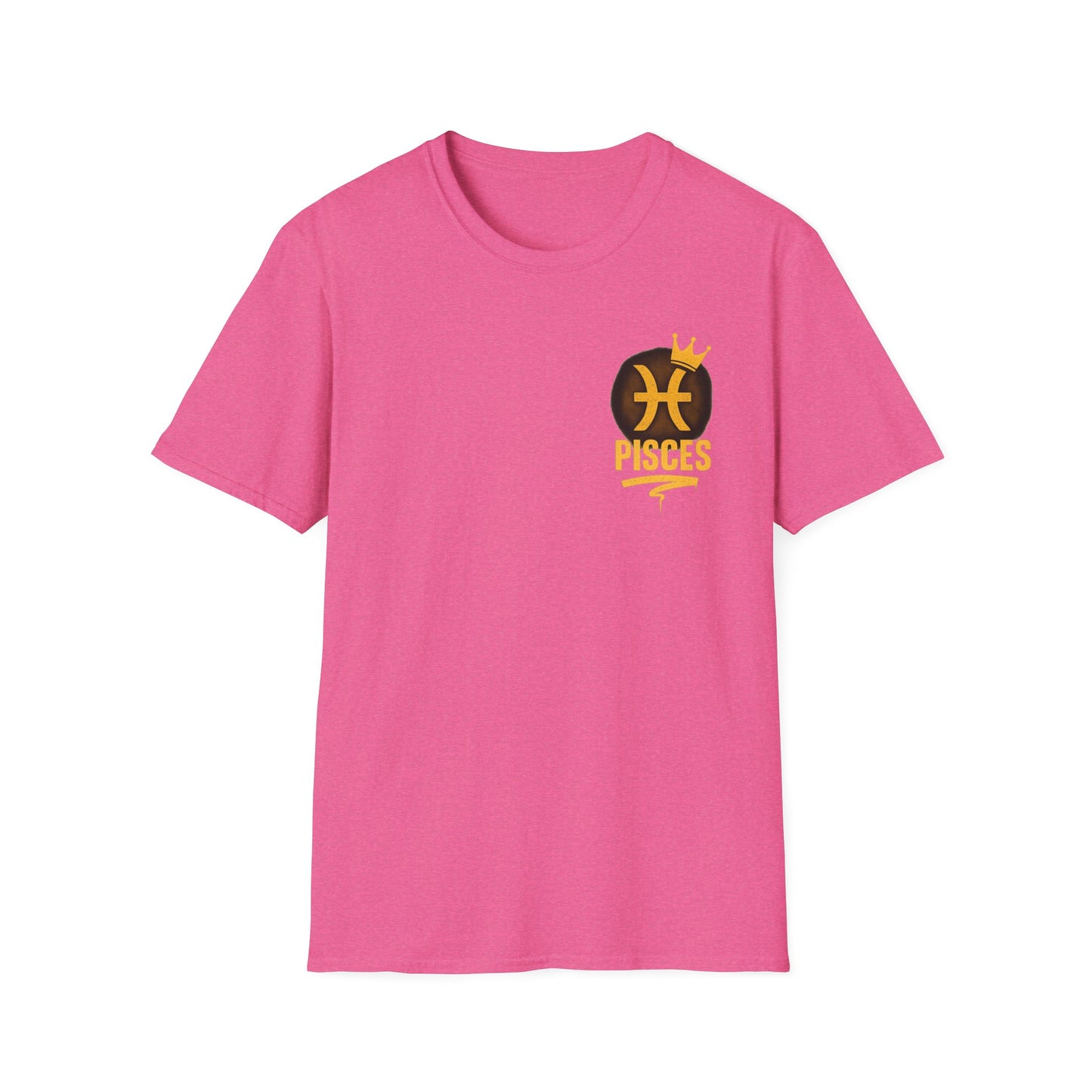 Pisces Zodiac Sign Unisex Softstyle T-Shirt