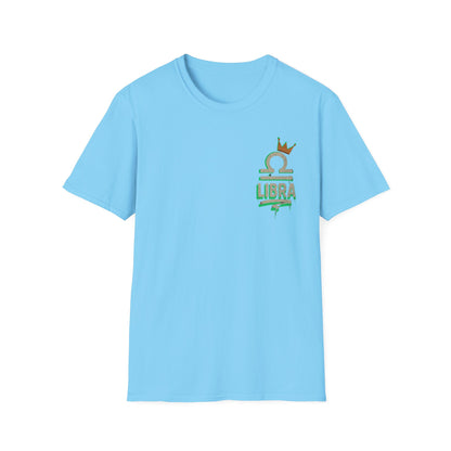 Libra Zodiac Sign Unisex Softstyle T-Shirt