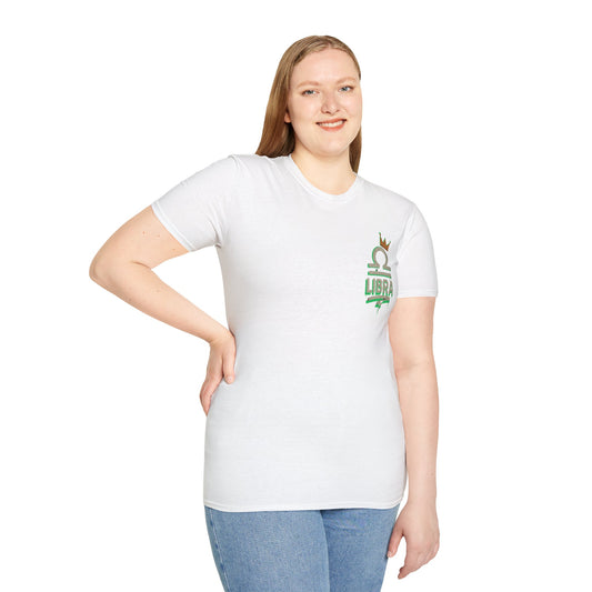 Libra Zodiac Sign Unisex Softstyle T-Shirt