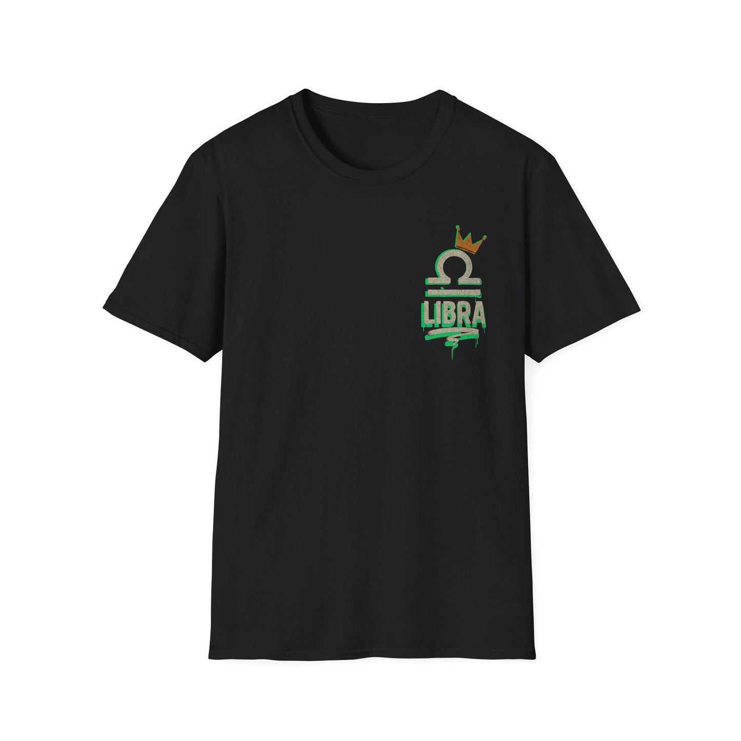Libra Zodiac Sign Unisex Softstyle T-Shirt