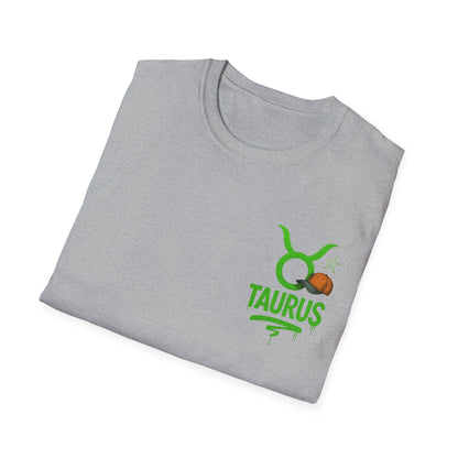 Taurus Zodiac Sign Softstyle Unisex T-Shirt
