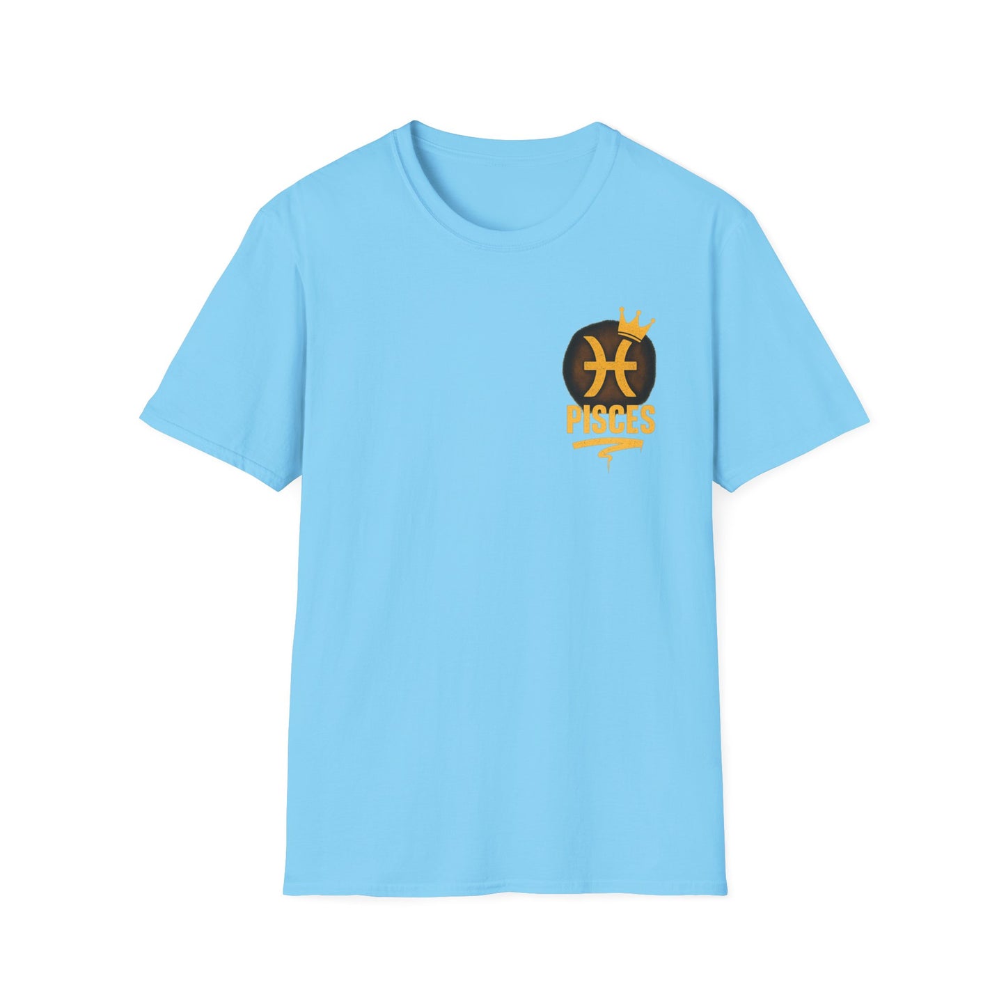 Pisces Zodiac Sign Unisex Softstyle T-Shirt