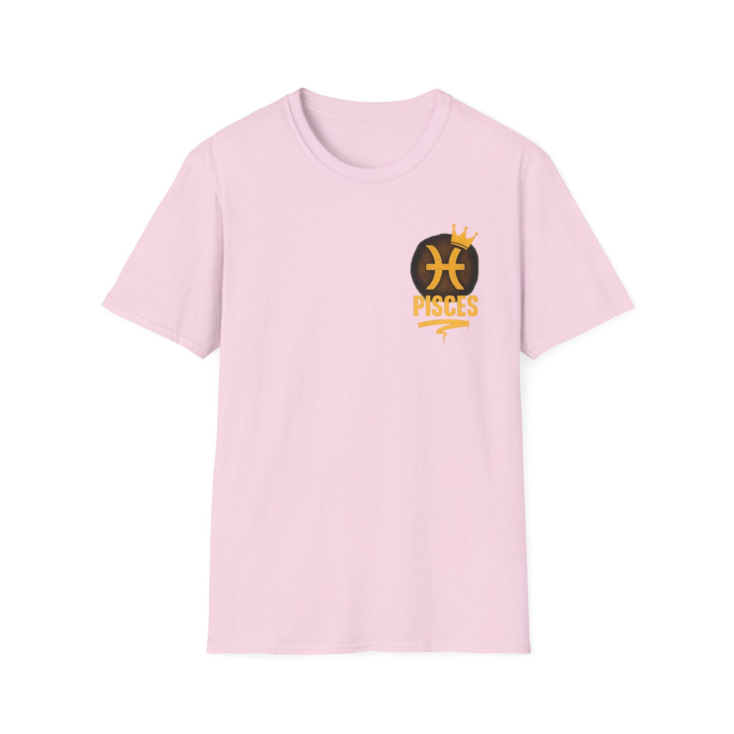 Pisces Zodiac Sign Unisex Softstyle T-Shirt