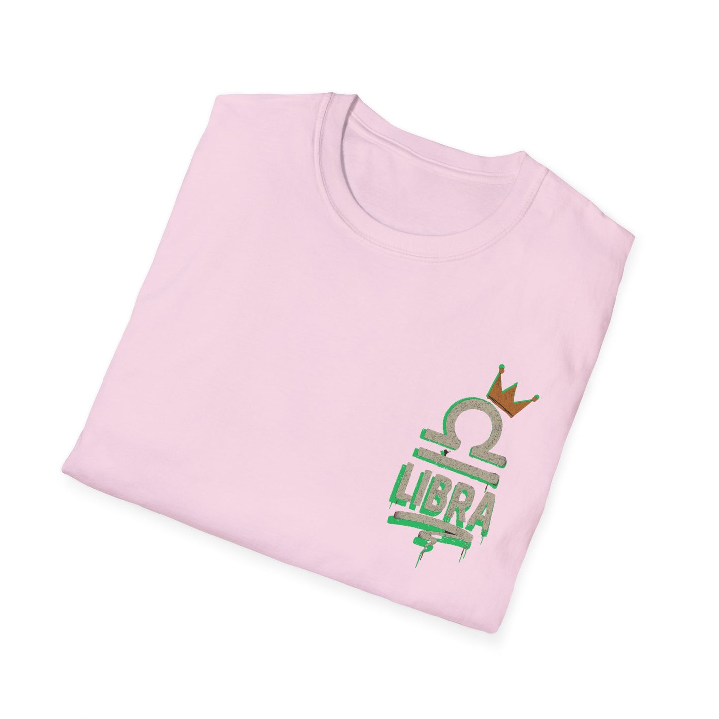 Libra Zodiac Sign Unisex Softstyle T-Shirt