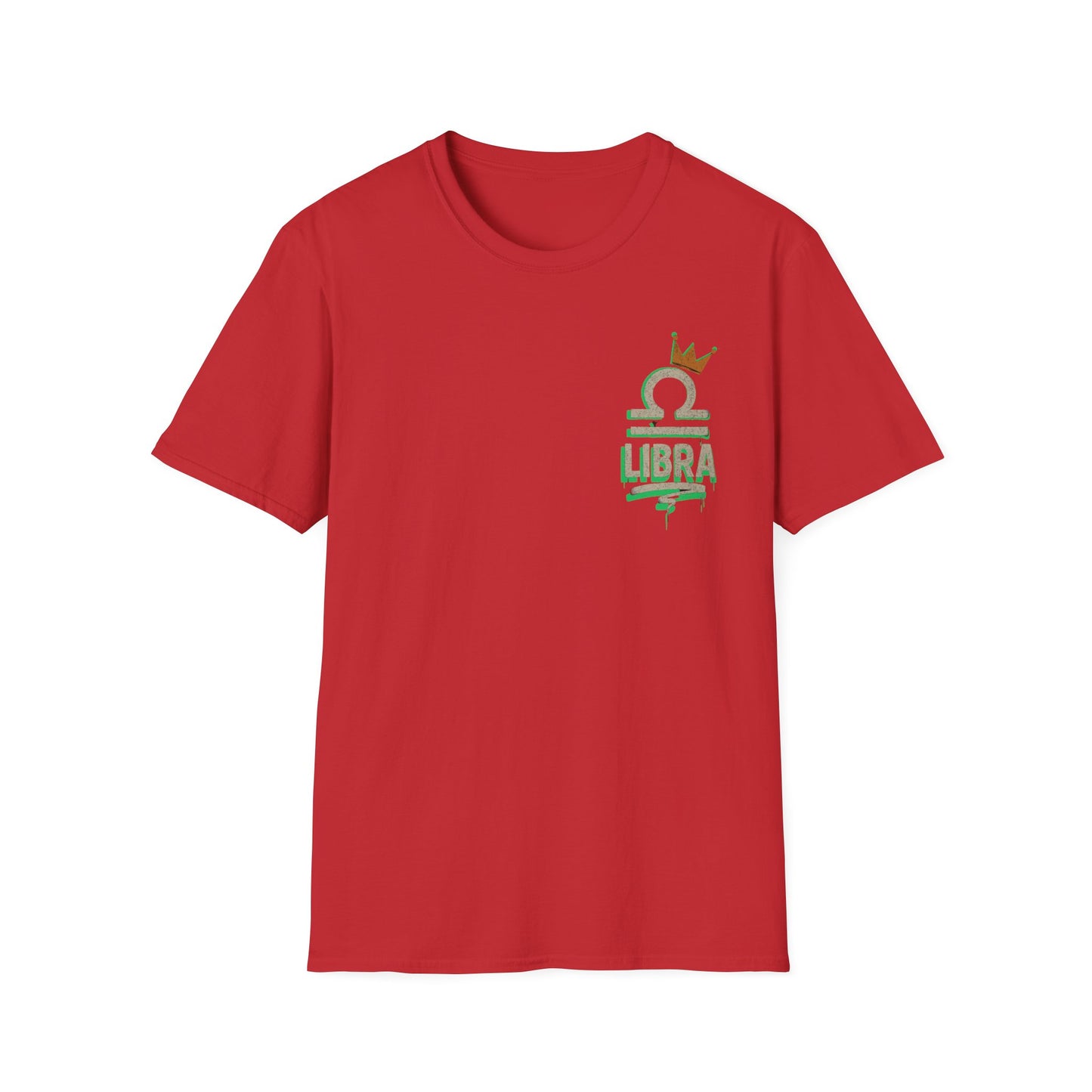 Libra Zodiac Sign Unisex Softstyle T-Shirt