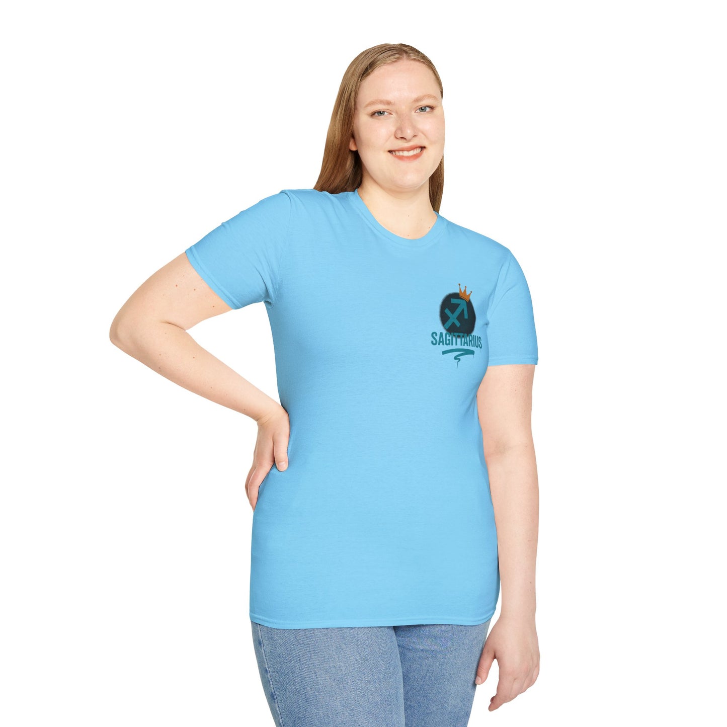Sagittarius Zodiac Sign Unisex Softstyle T-Shirt