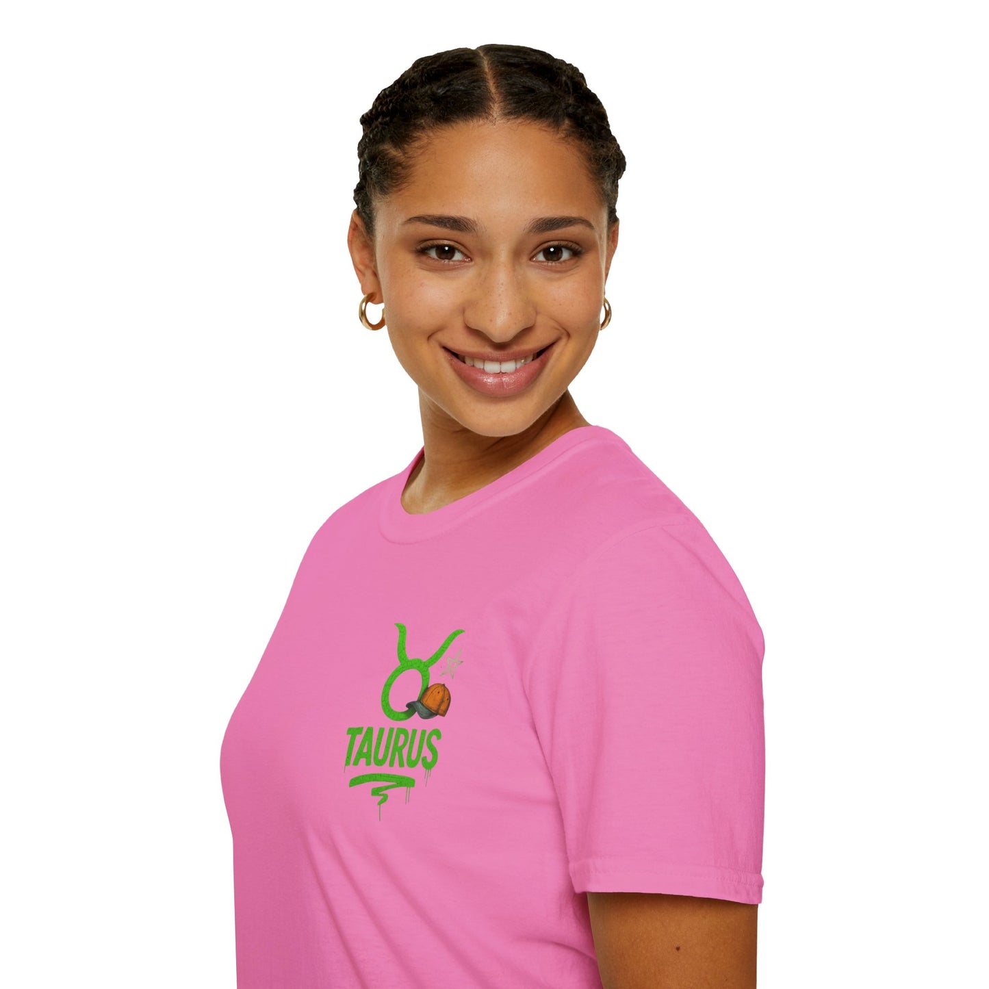 Taurus Zodiac Sign Softstyle Unisex T-Shirt