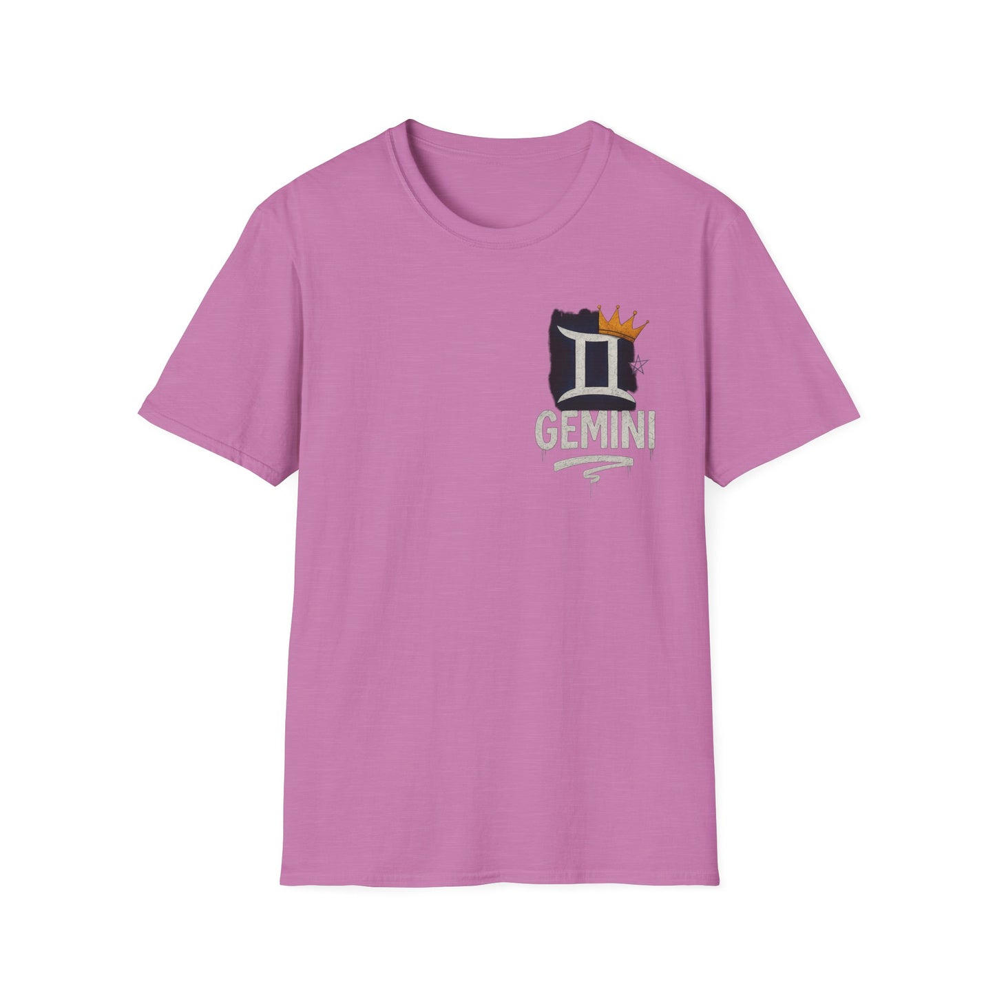 Gemini Zodiac Sign Unisex Softstyle T-Shirt