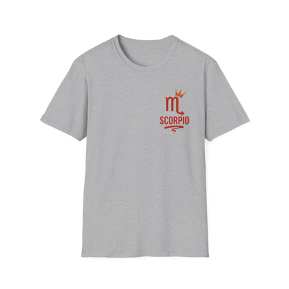Scorpio Zodiac Sign Unisex Softstyle T-Shirt