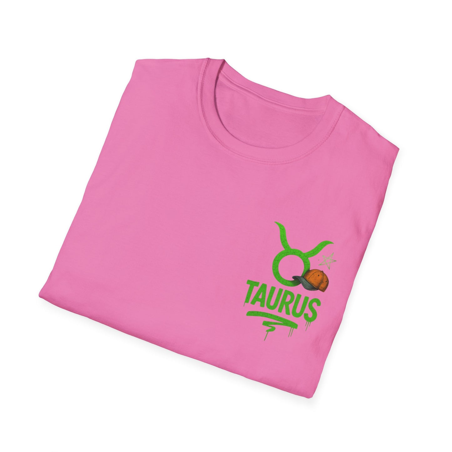 Taurus Zodiac Sign Softstyle Unisex T-Shirt