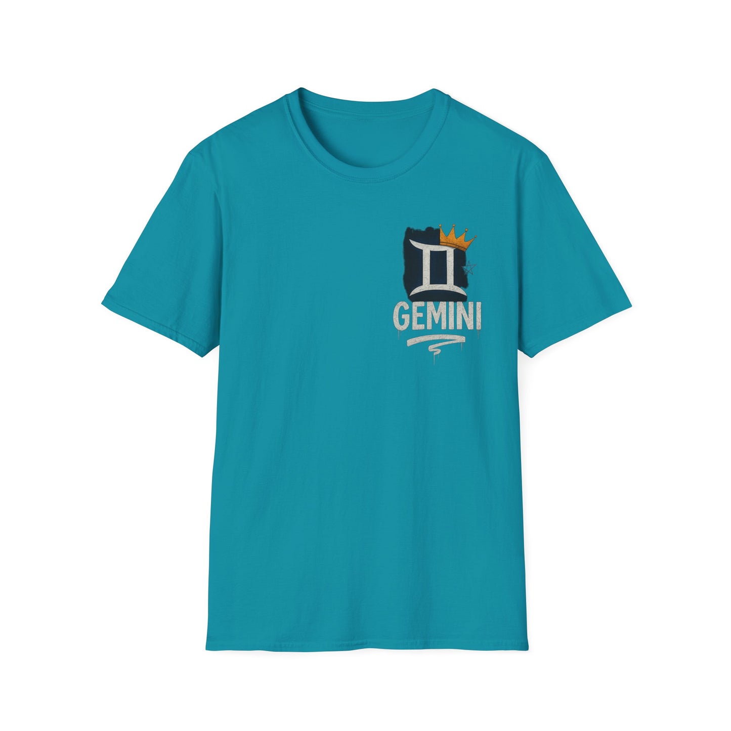 Gemini Zodiac Sign Unisex Softstyle T-Shirt