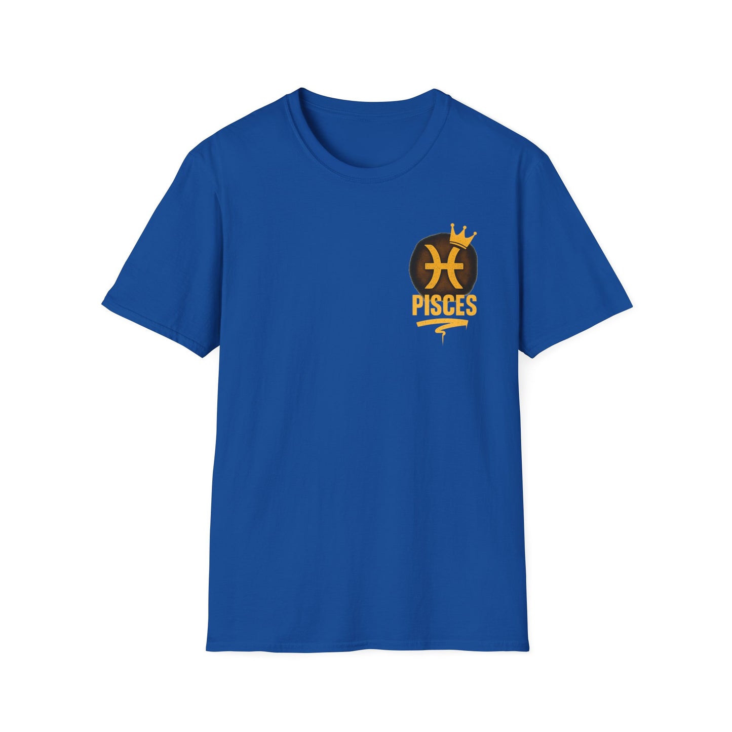 Pisces Zodiac Sign Unisex Softstyle T-Shirt