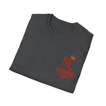 Scorpio Zodiac Sign Unisex Softstyle T-Shirt