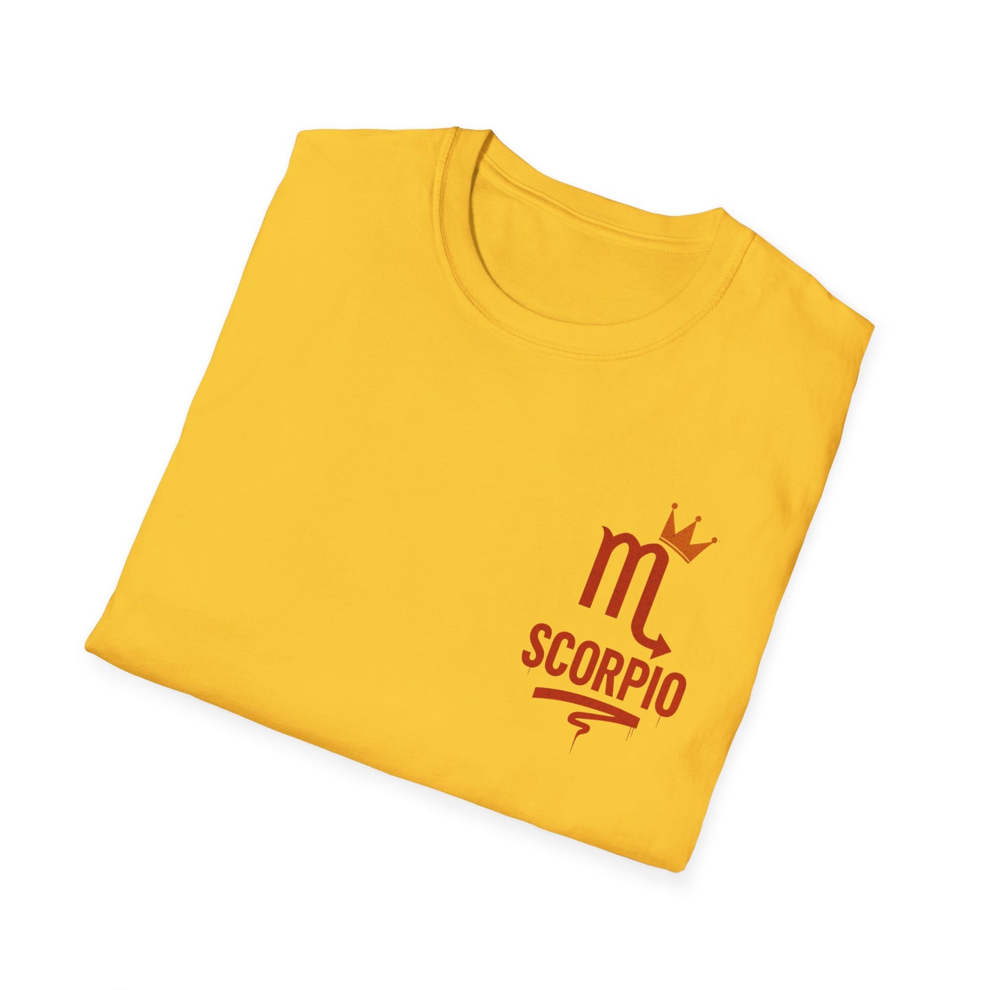 Scorpio Zodiac Sign Unisex Softstyle T-Shirt