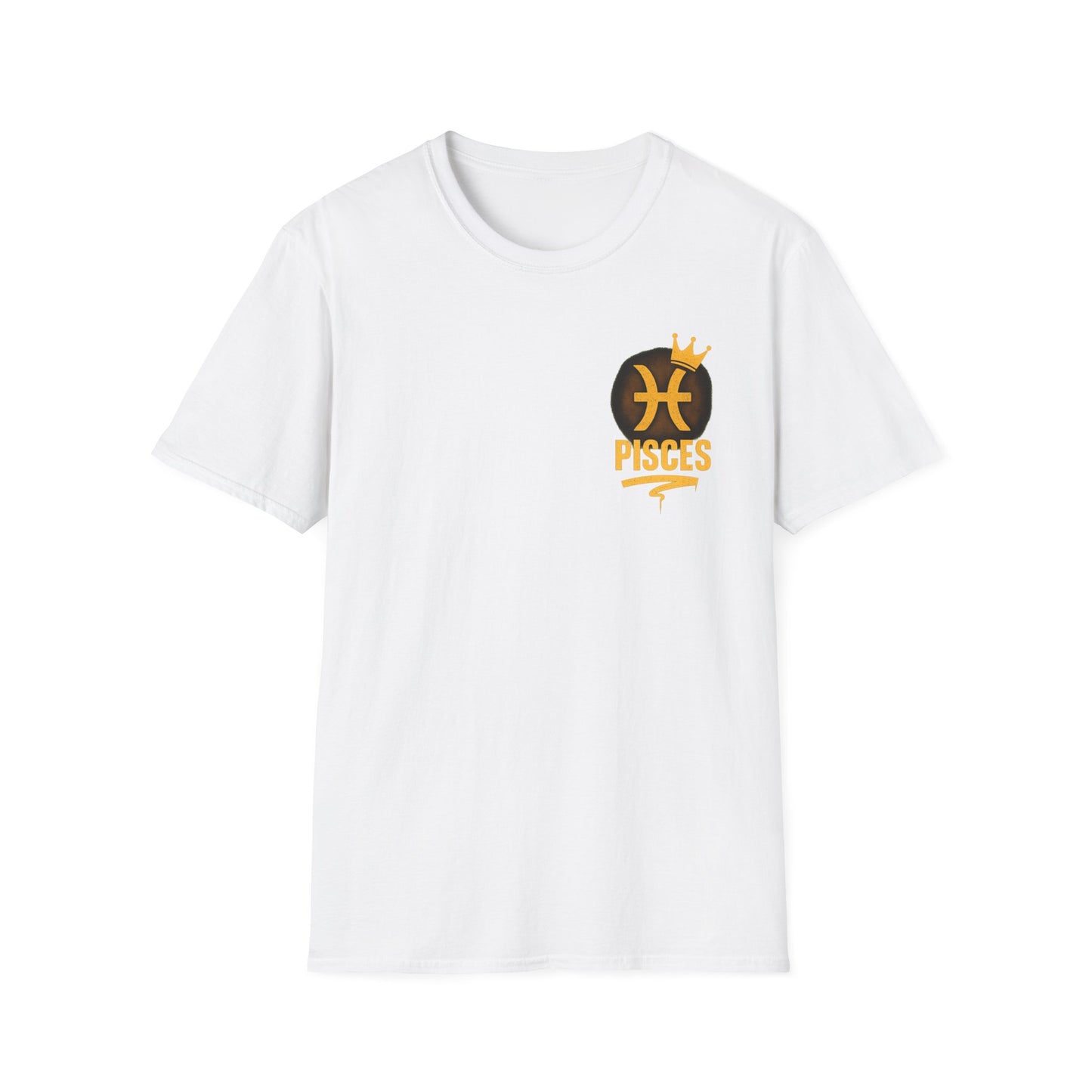 Pisces Zodiac Sign Unisex Softstyle T-Shirt