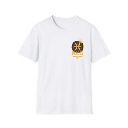 Pisces Zodiac Sign Unisex Softstyle T-Shirt