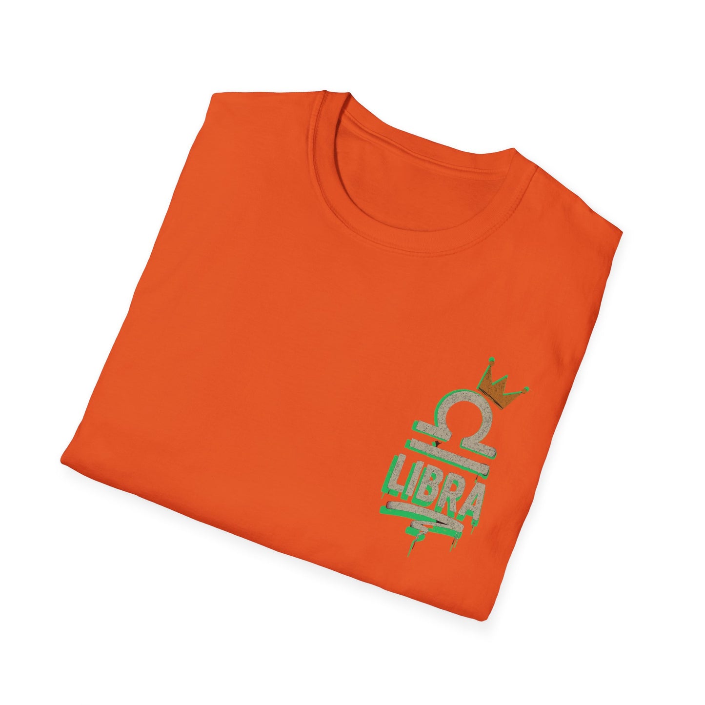 Libra Zodiac Sign Unisex Softstyle T-Shirt