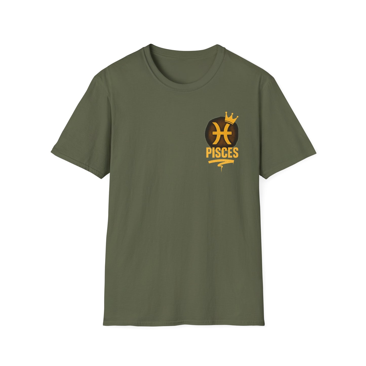 Pisces Zodiac Sign Unisex Softstyle T-Shirt
