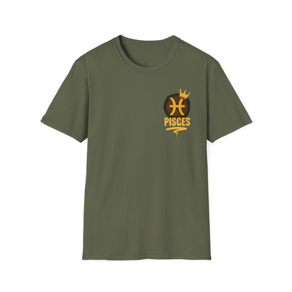Pisces Zodiac Sign Unisex Softstyle T-Shirt