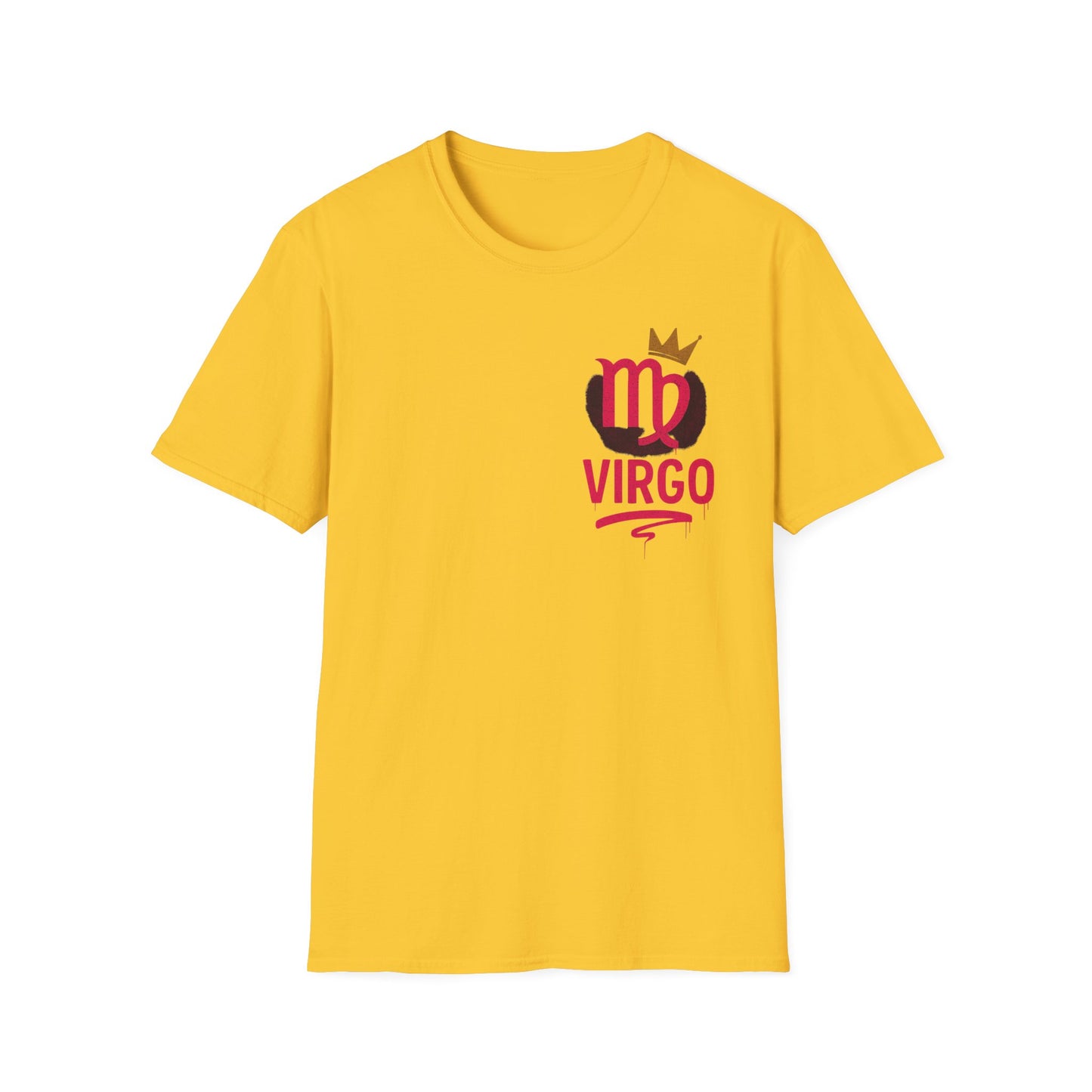 Virgo Zodiac Sign Unisex Softstyle T-Shirt