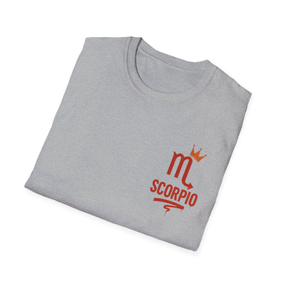 Scorpio Zodiac Sign Unisex Softstyle T-Shirt