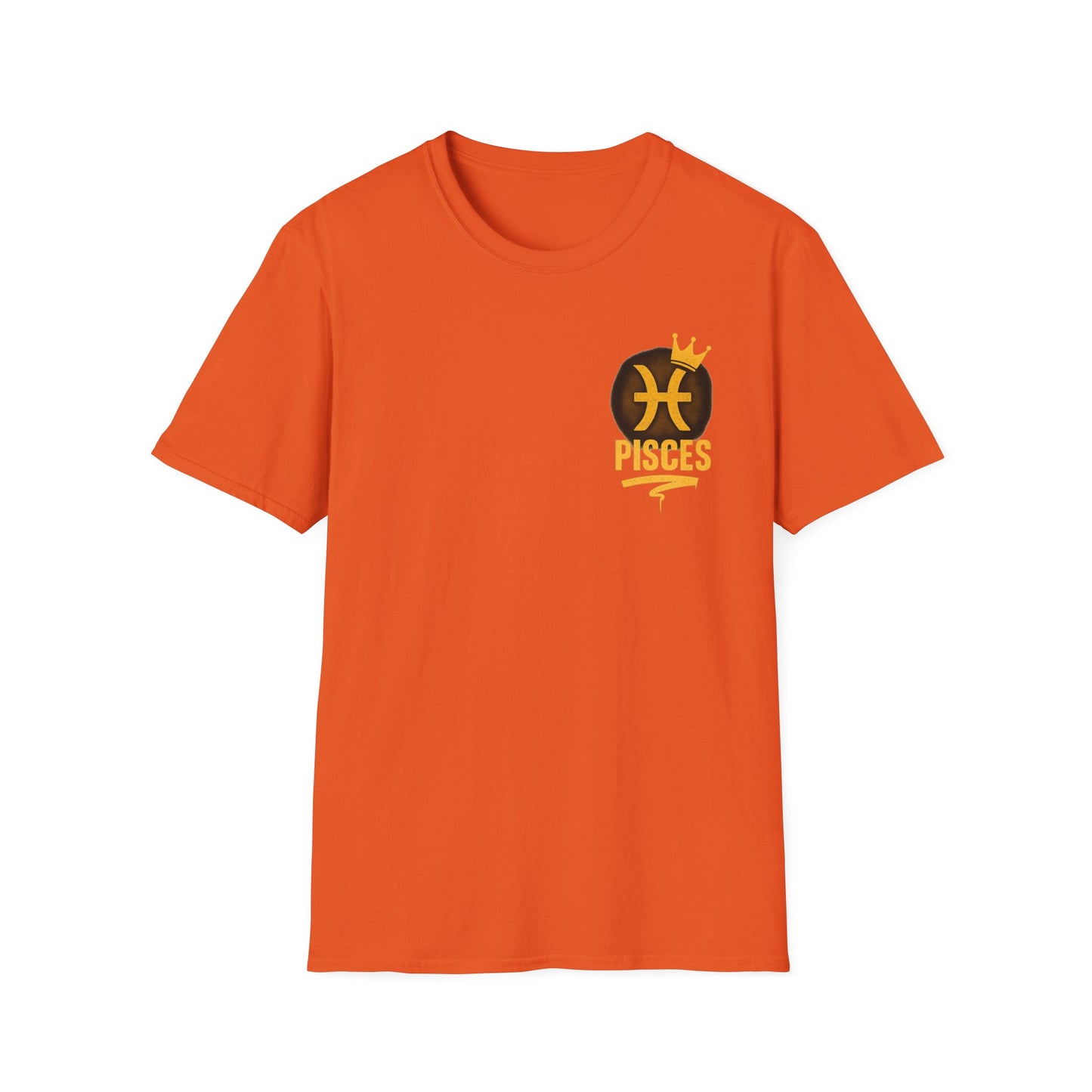 Pisces Zodiac Sign Unisex Softstyle T-Shirt