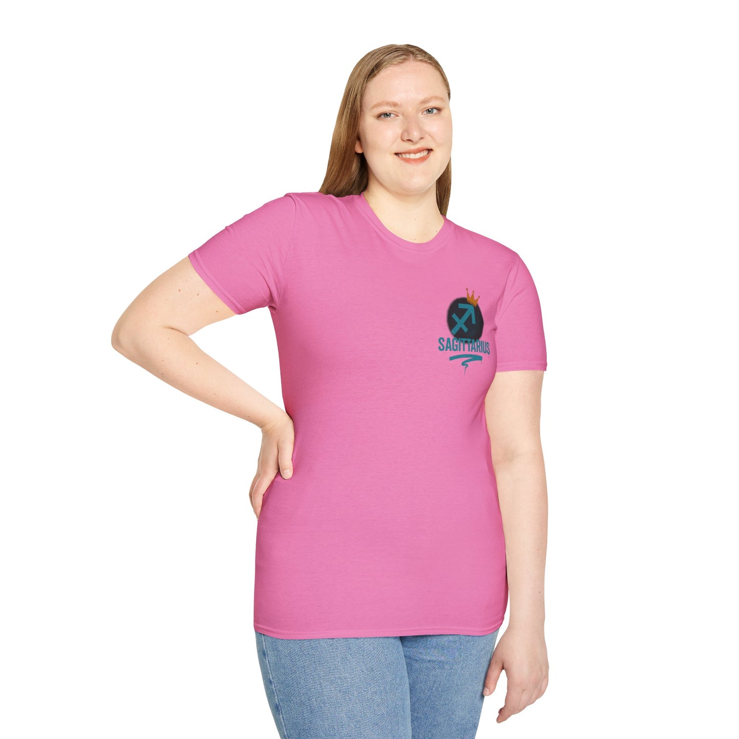 Sagittarius Zodiac Sign Unisex Softstyle T-Shirt