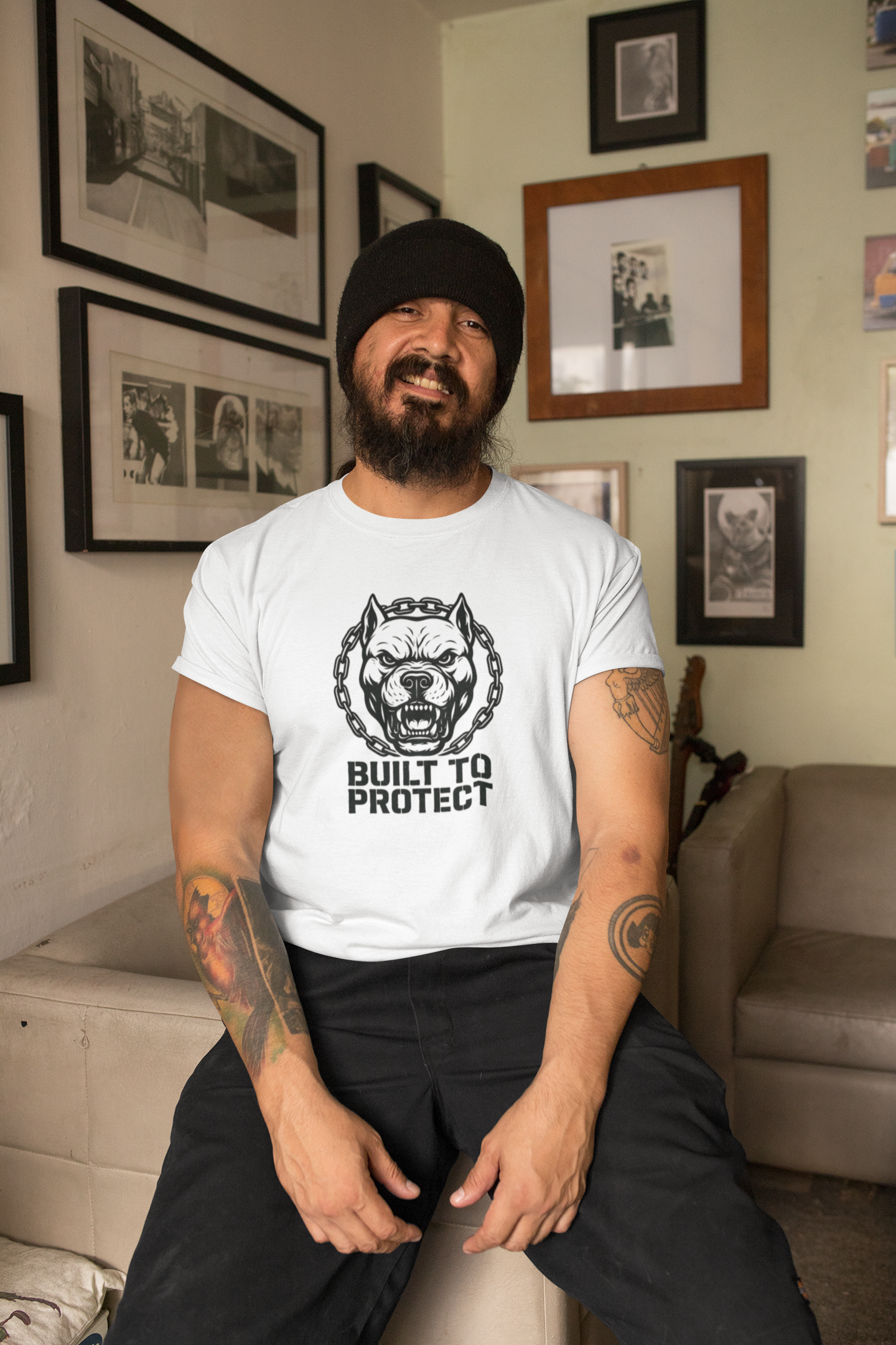 Built to Protect Pitbull Tee