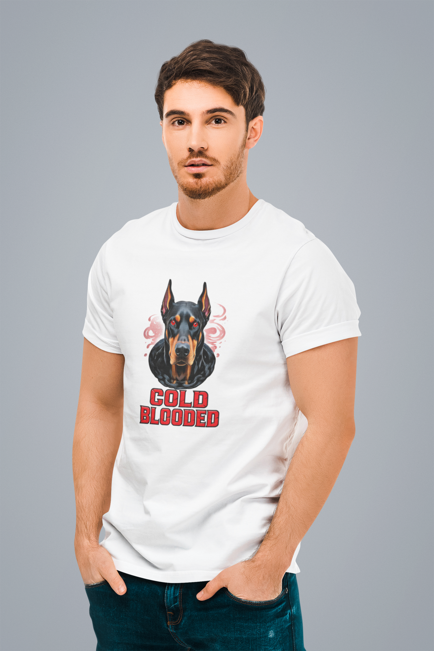 Cold Blooded Doberman Tee