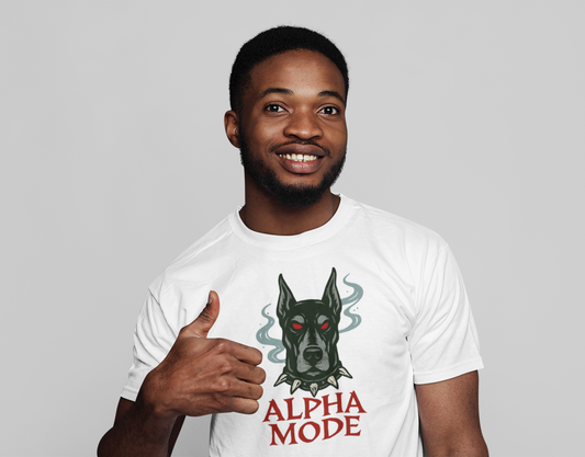 Alpha Mode Dog Graphic Tee