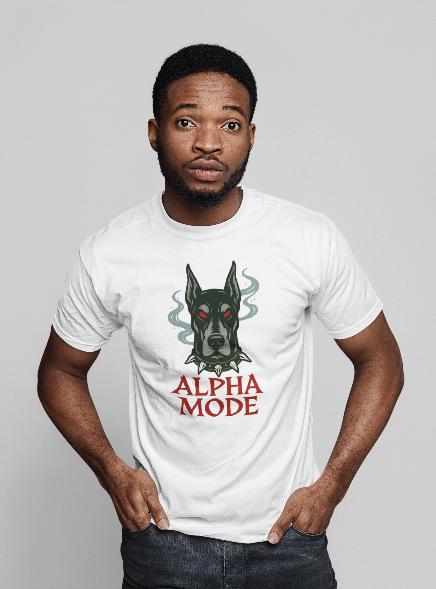 Alpha Mode Dog Graphic Tee