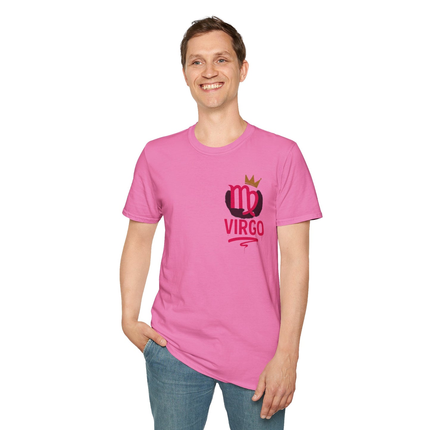 Virgo Zodiac Sign Unisex Softstyle T-Shirt