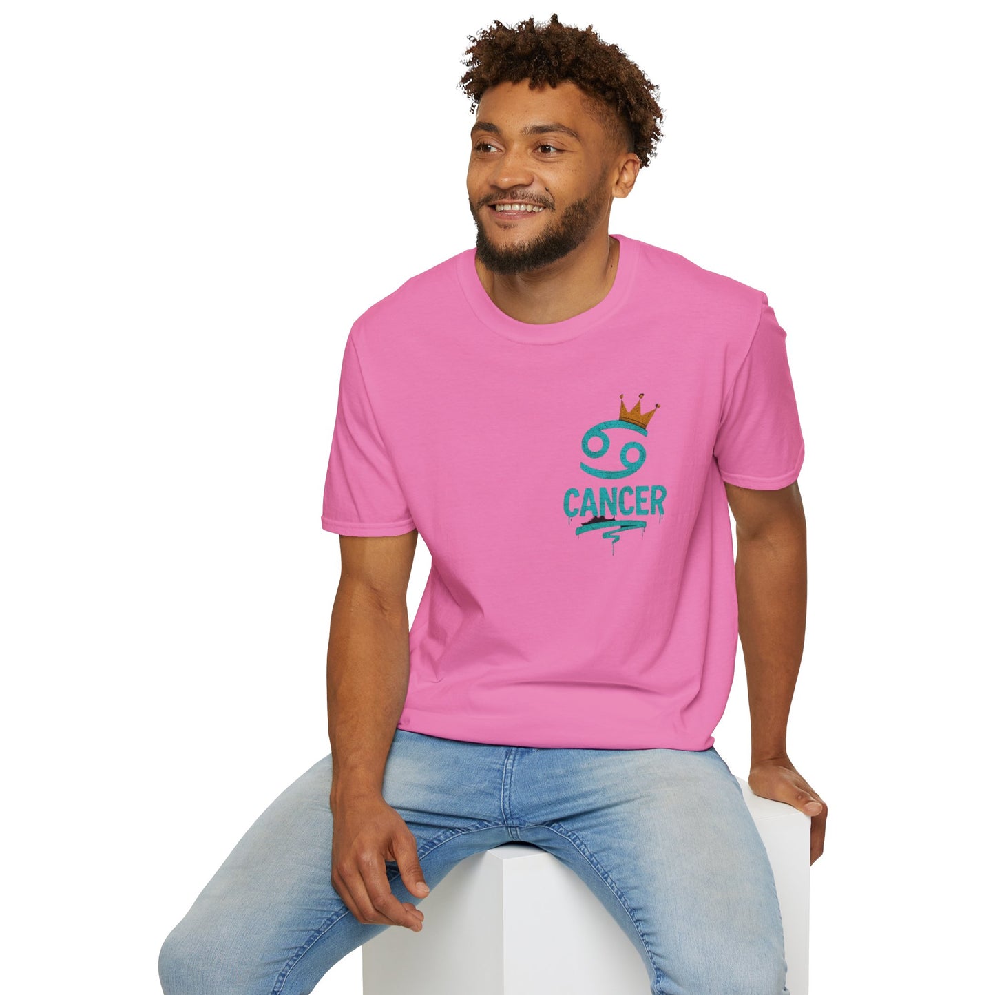 Cancer Zodiac Sign Unisex Softstyle T-Shirt