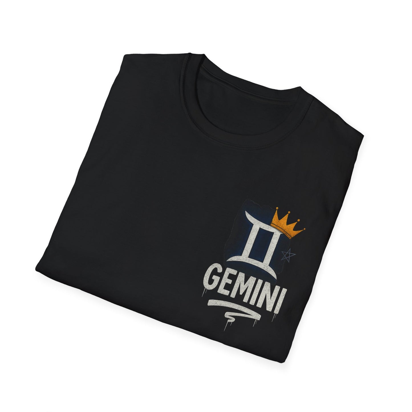 Gemini Zodiac Sign Unisex Softstyle T-Shirt
