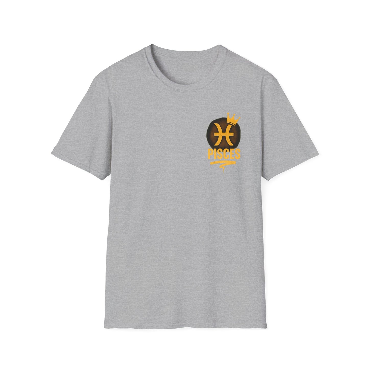 Pisces Zodiac Sign Unisex Softstyle T-Shirt