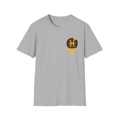 Pisces Zodiac Sign Unisex Softstyle T-Shirt