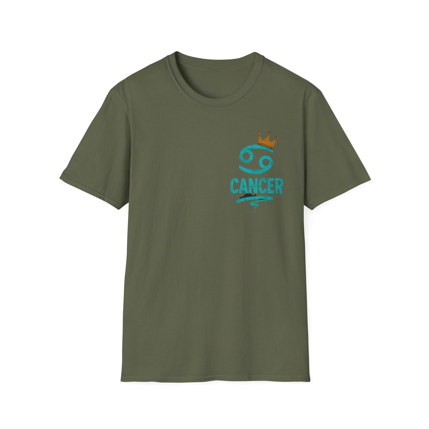 Cancer Zodiac Sign Unisex Softstyle T-Shirt