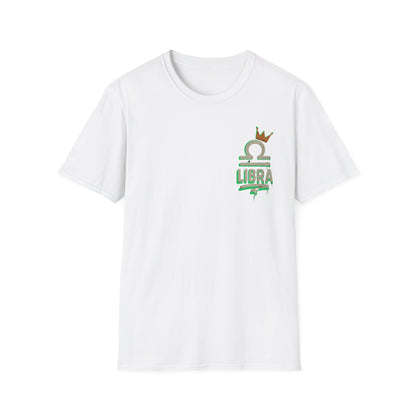 Libra Zodiac Sign Unisex Softstyle T-Shirt